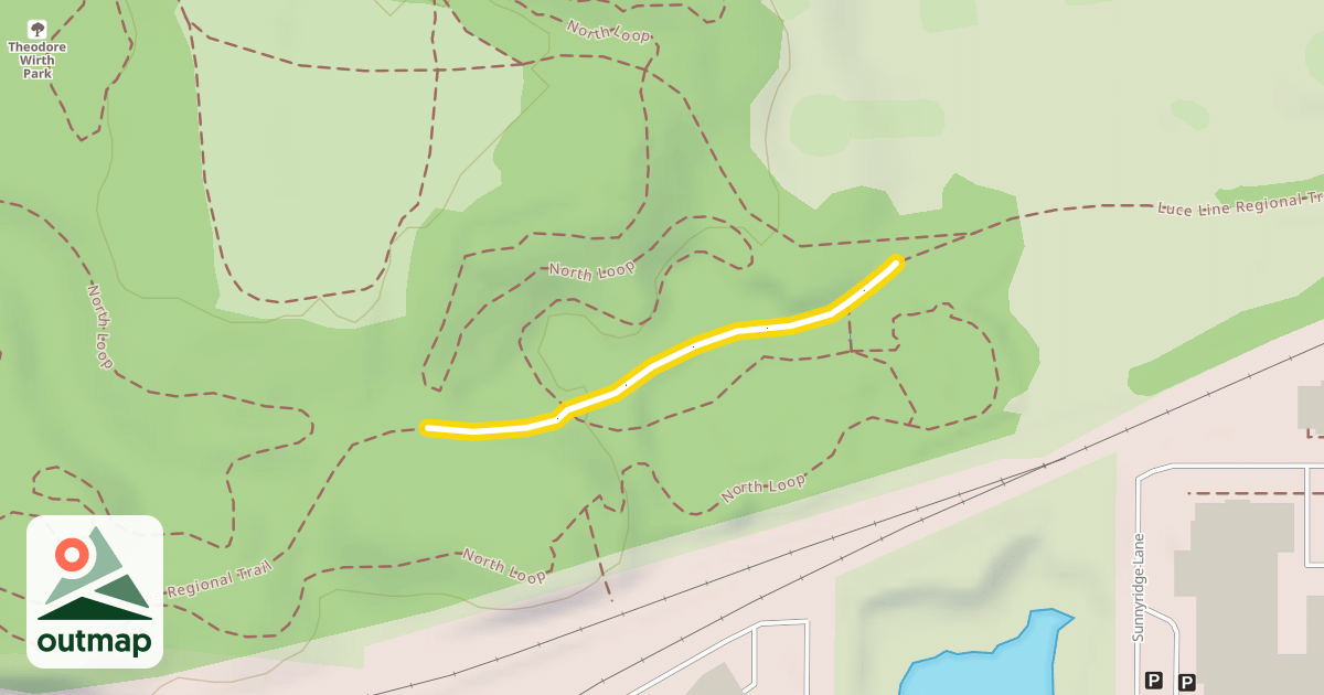 Map of Luce Line Regional Trail
