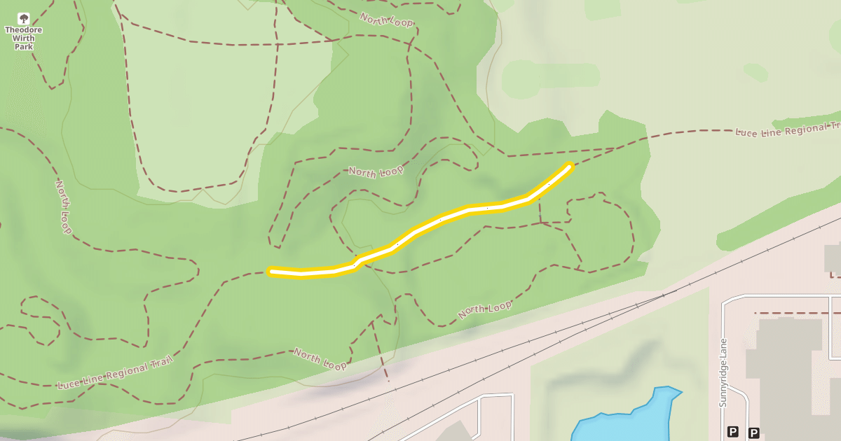 Map preview of Luce Line Regional Trail