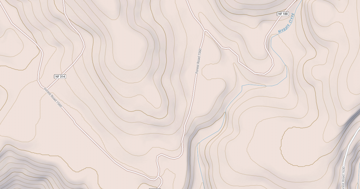 Map preview of MCMULLEN SPR COLOCATED 1560MRS