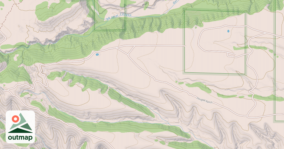 Map of DOUGLAS RANCH