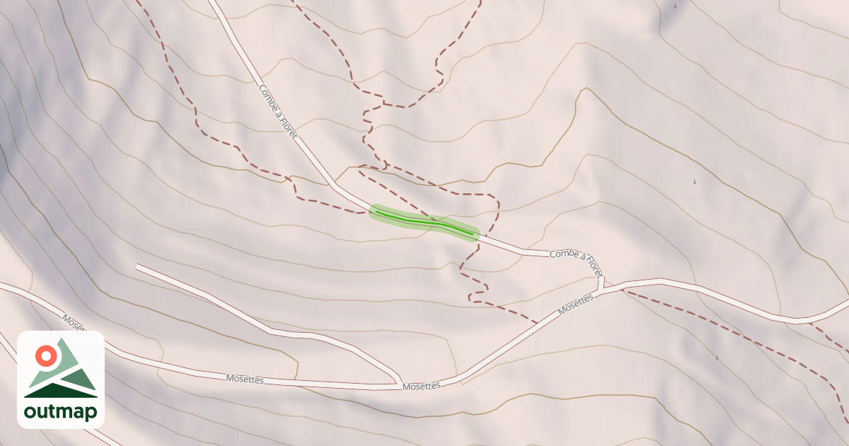 Map of Combe à Floret