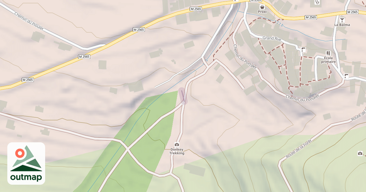 Map of Chemin du Prei