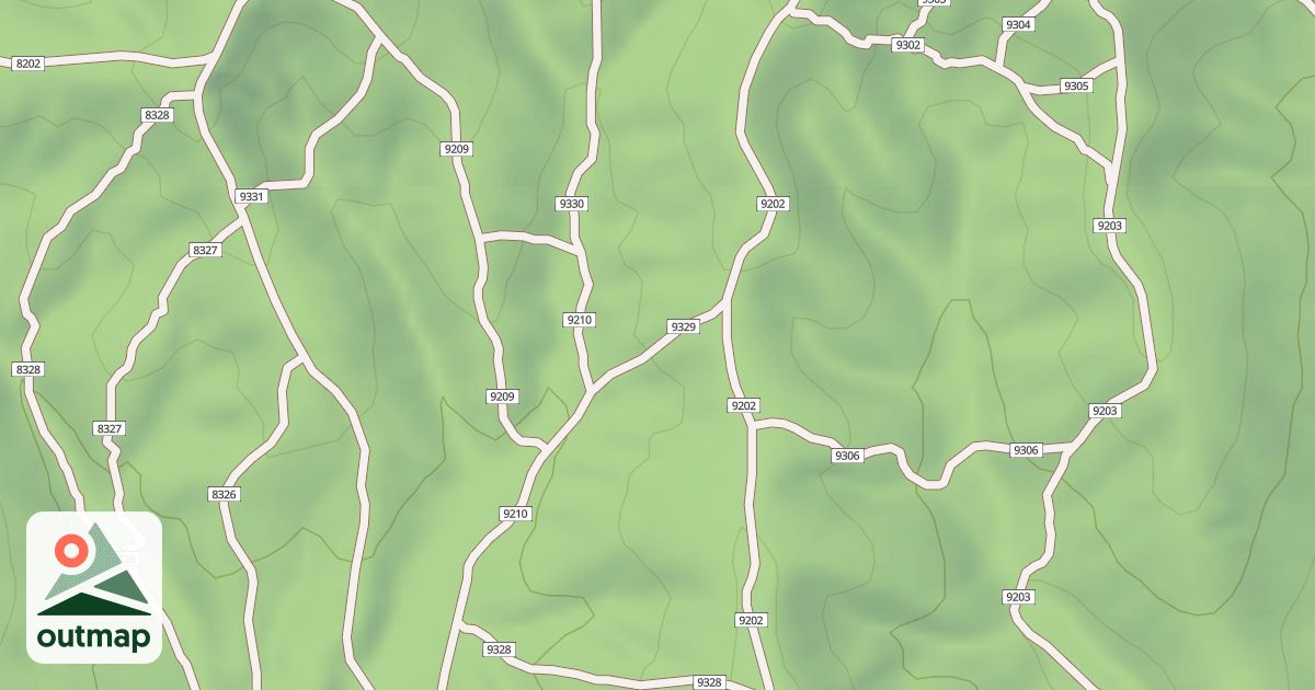 Map of USFS Motor Vehicle Use Map Trails 19047