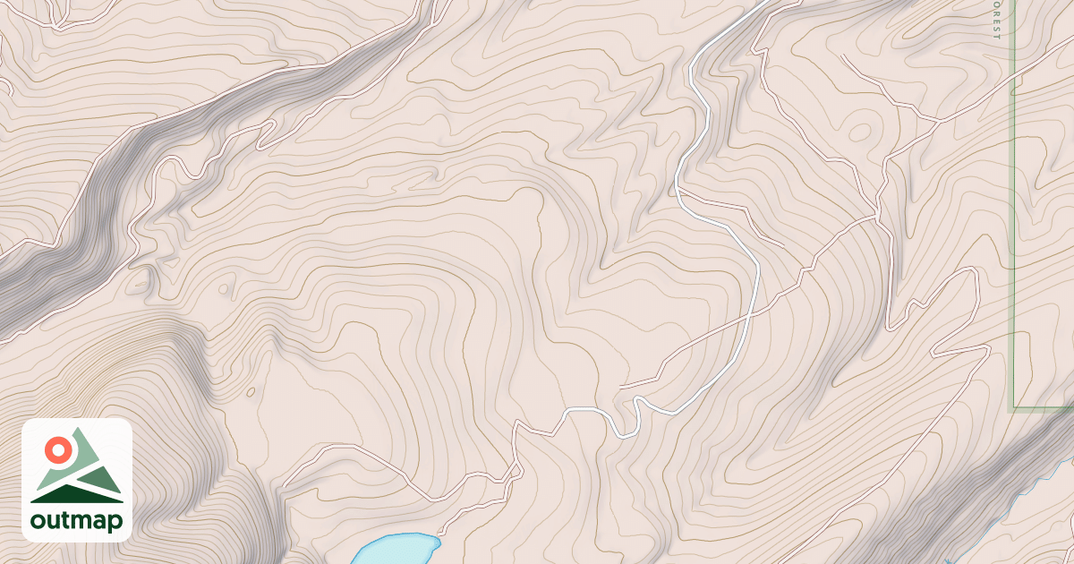 Map of DONEY LAKE