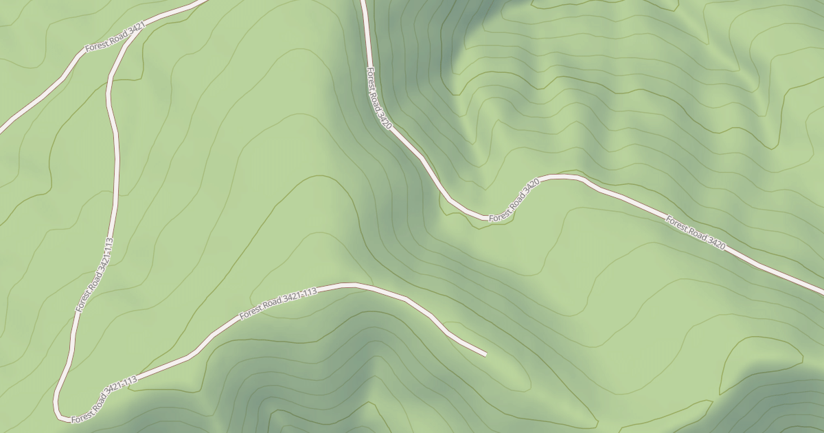 Map preview of USFS Motor Vehicle Use Map Roads {89E93597-C828-4D0B-90EF-9F32A1541249}