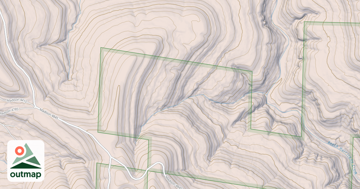 Map of USFS Motor Vehicle Use Map Roads {541B6F1F-2BBD-460C-9D85-5041D8B522AB}
