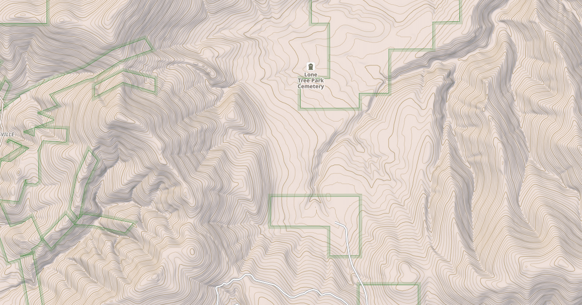 Map preview of LONETREE