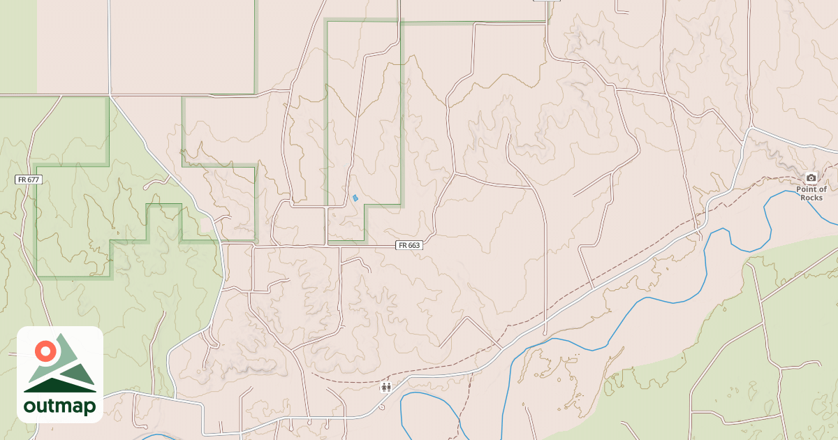 Map of LINDSEY DAM