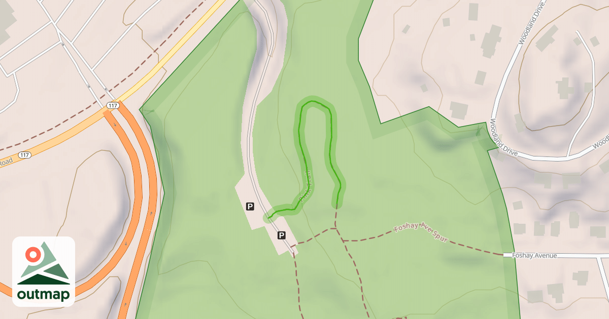 Map of Pink Trail