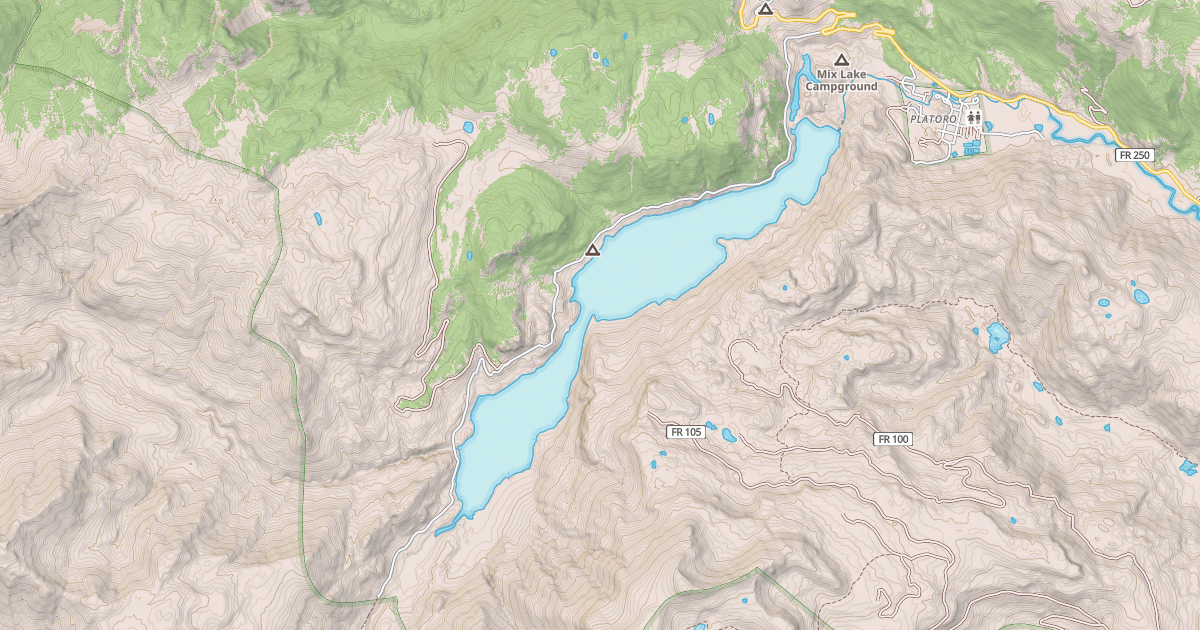 Map preview of THREE FORKS