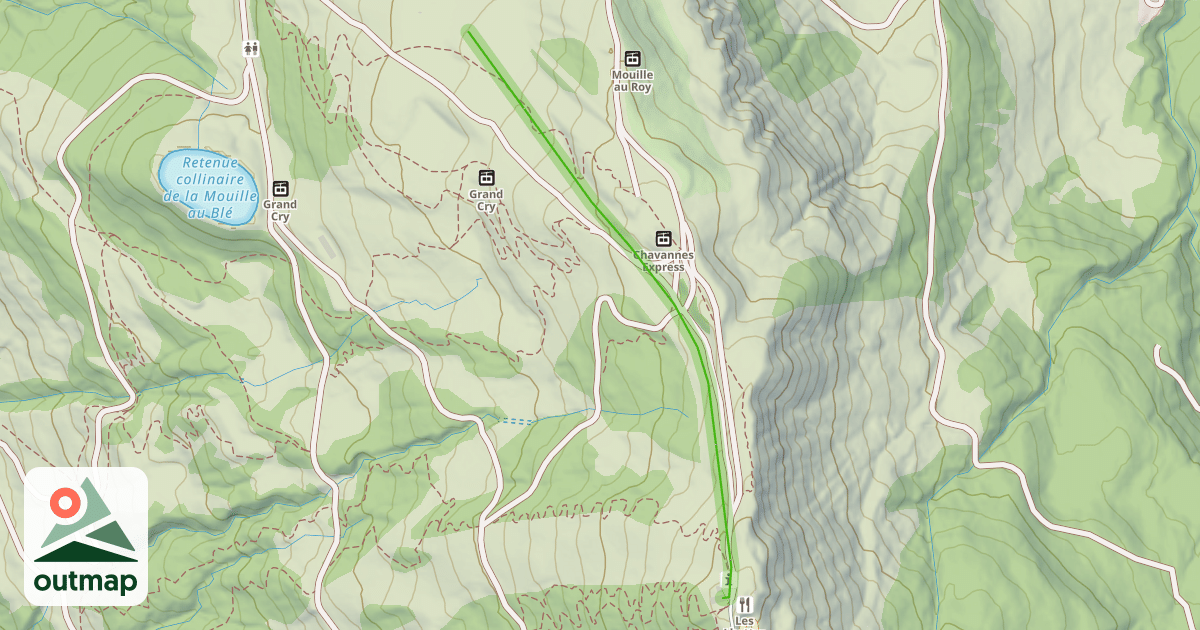 Map of Gentiane