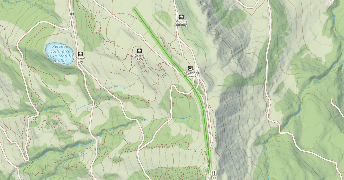 Map preview of Gentiane