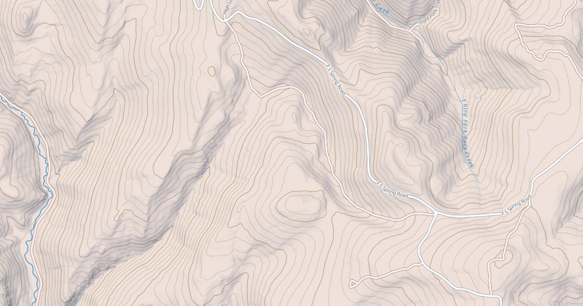 Map preview of Jones Creek Road