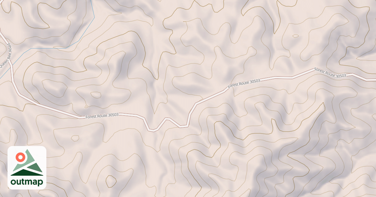 Map of QUEEN BEE OHV