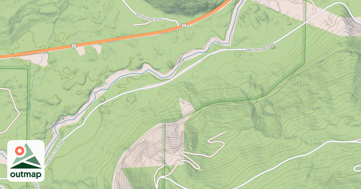 Map of 2622-A E FK FOSS