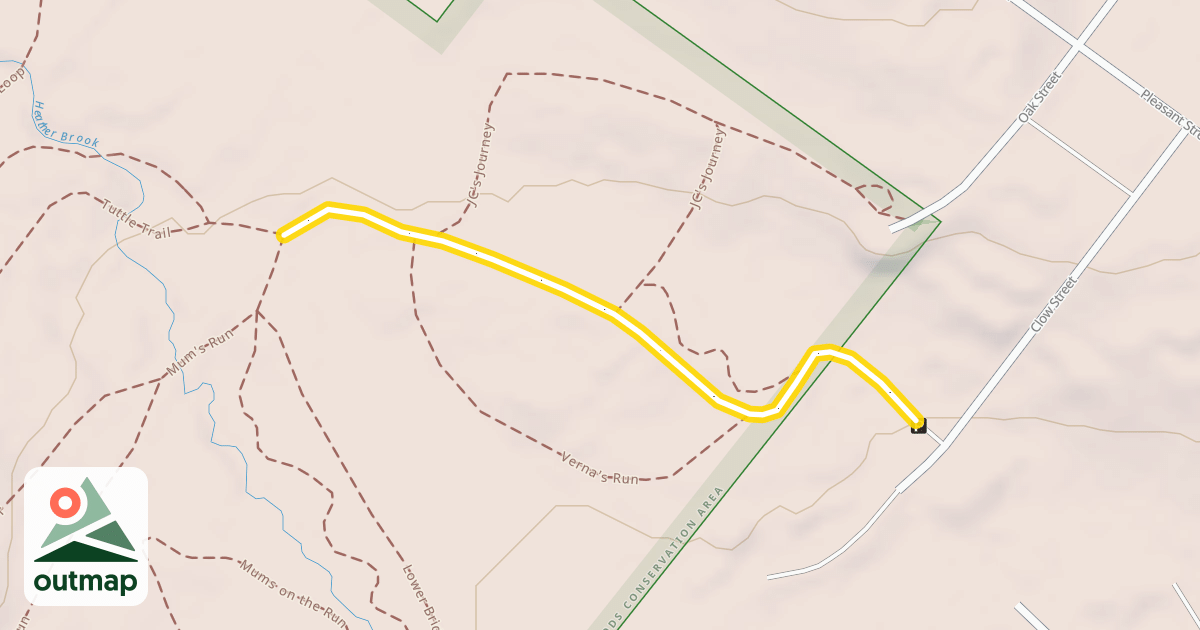 Map of M&M's Meadow