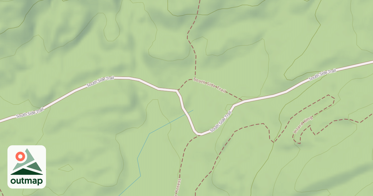 Map of Southside Trail
