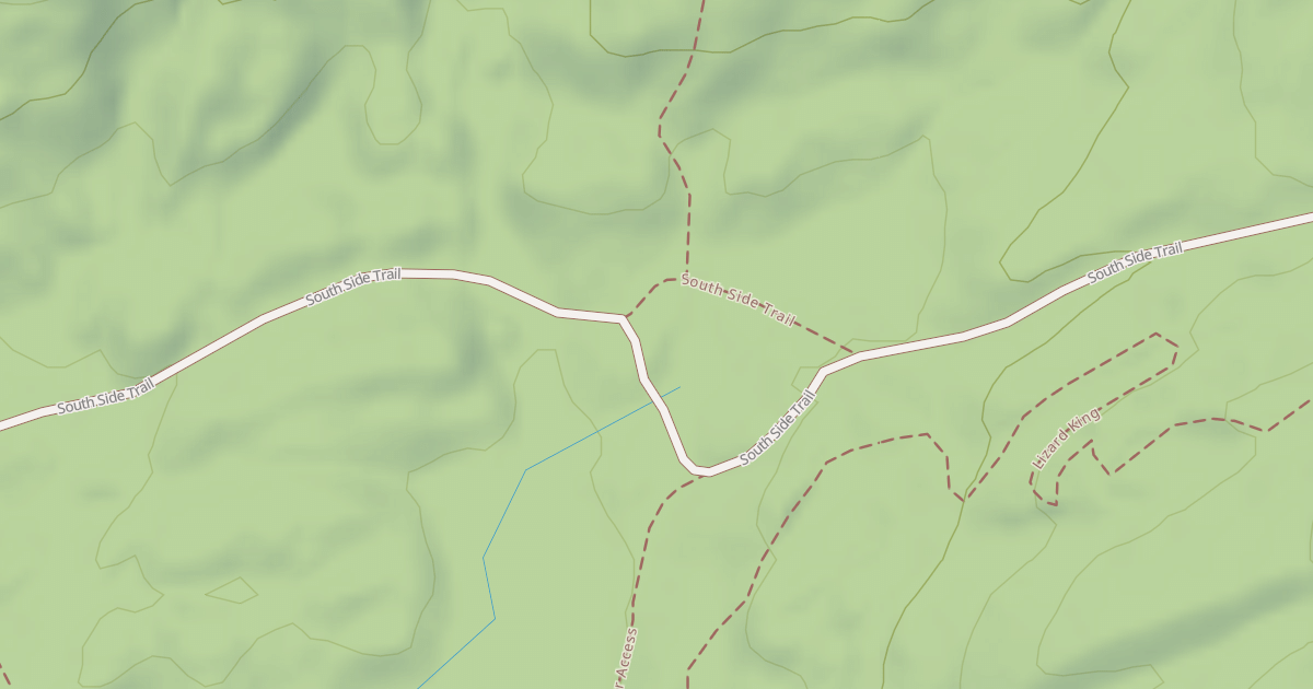 Map preview of Southside Trail