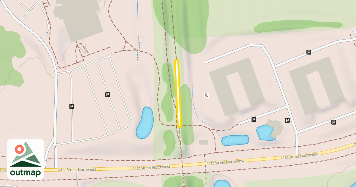 Map of Douglas State Trail