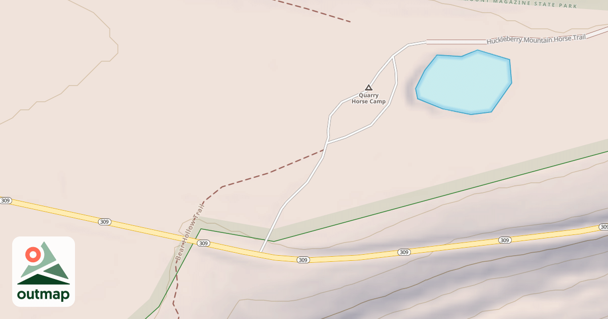 Map of STATE HORSE CAMP