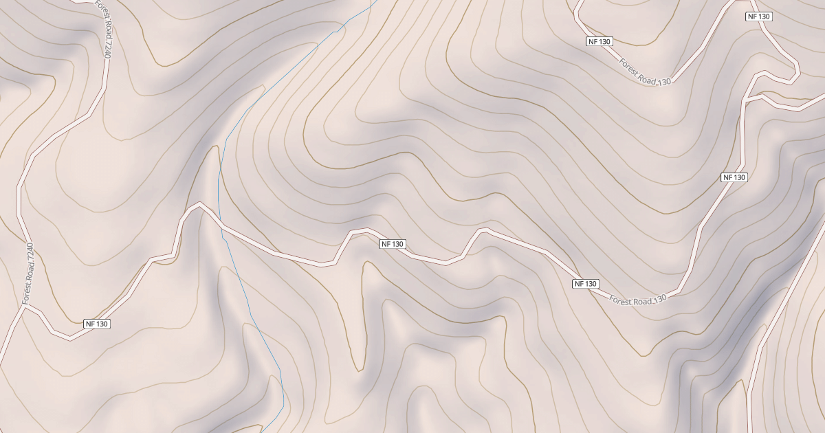 Map preview of USFS National Forest System Roads {33C23563-D6A1-419F-8EFA-92D50EBBB5D6}