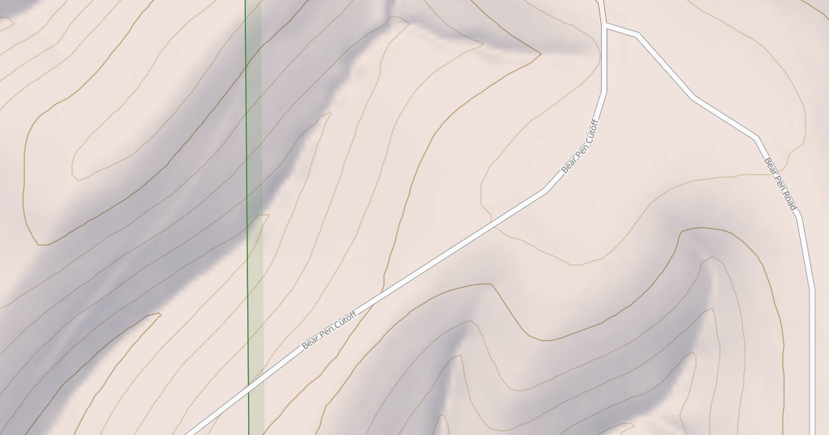 Map preview of USFS Motor Vehicle Use Map Roads {A7764EB5-D2D7-44E2-95F5-1AA482FD33E8}