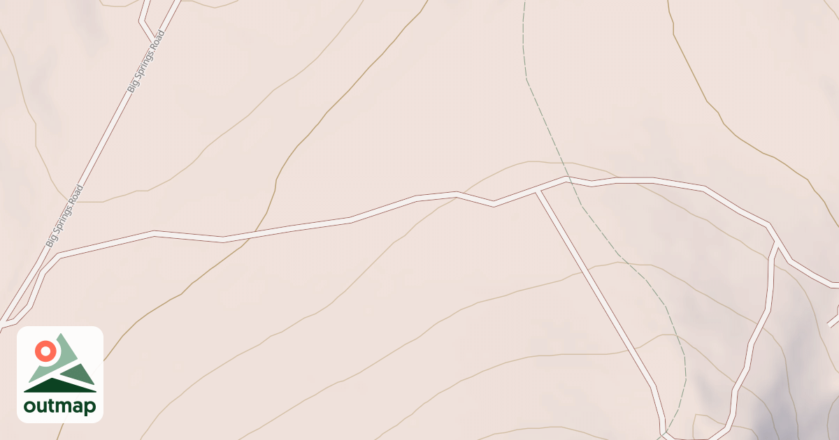 Map of DOME 2 SPUR ROAD