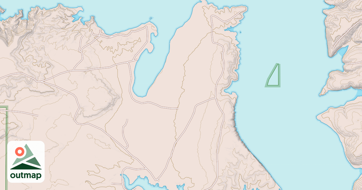 Map of WEST SOUTH BEND CUTOFF