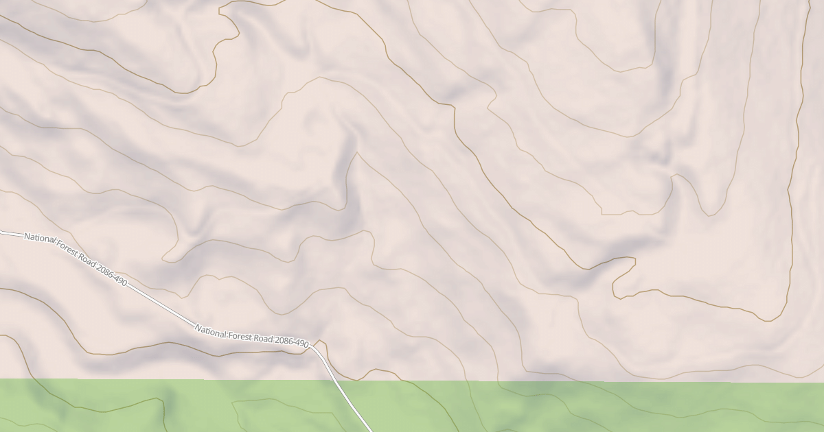 Map preview of USFS Motor Vehicle Use Map Roads {722CEAB7-98E8-4E84-985F-86CBD840E7E5}