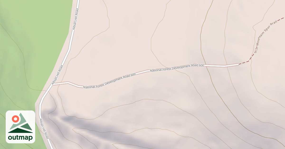 Map of U.S. MTN JEEP