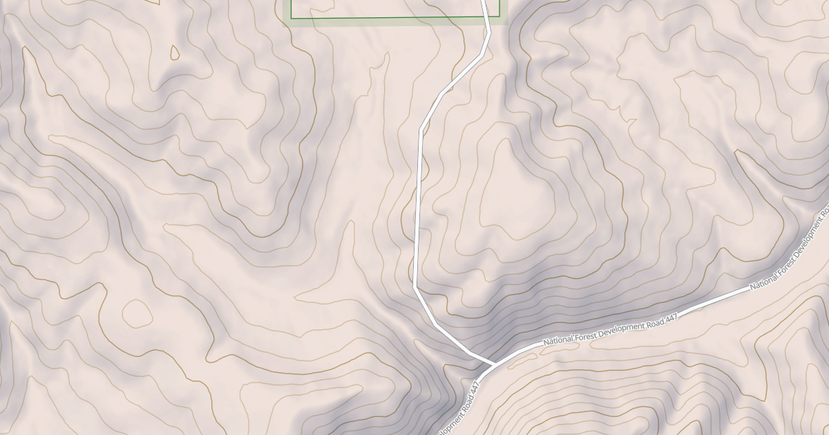 Map preview of Palouse Spur Ohv