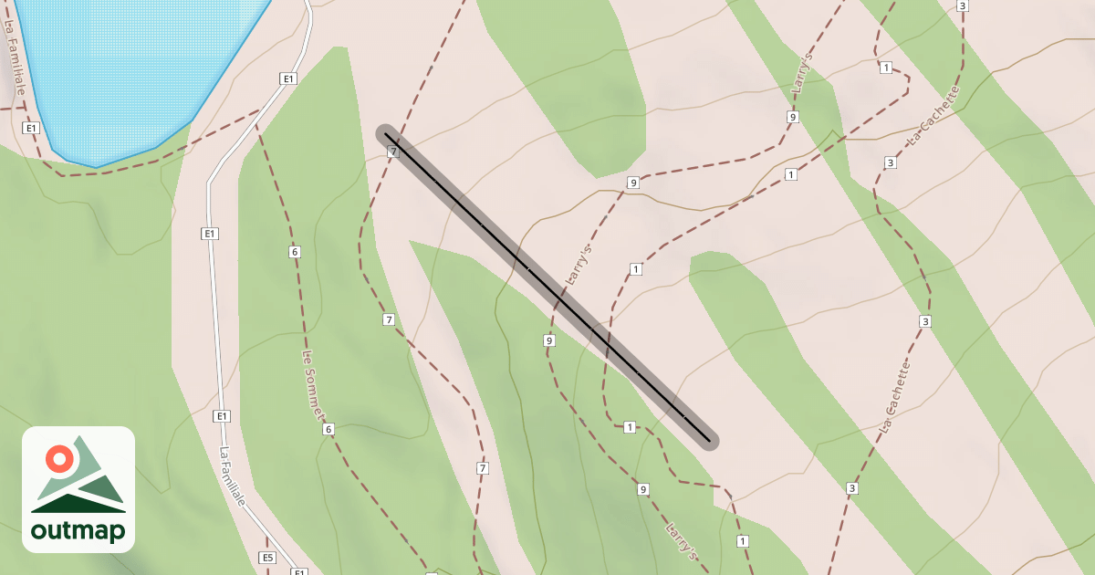 Map of 20. Snowpark Zone Nord