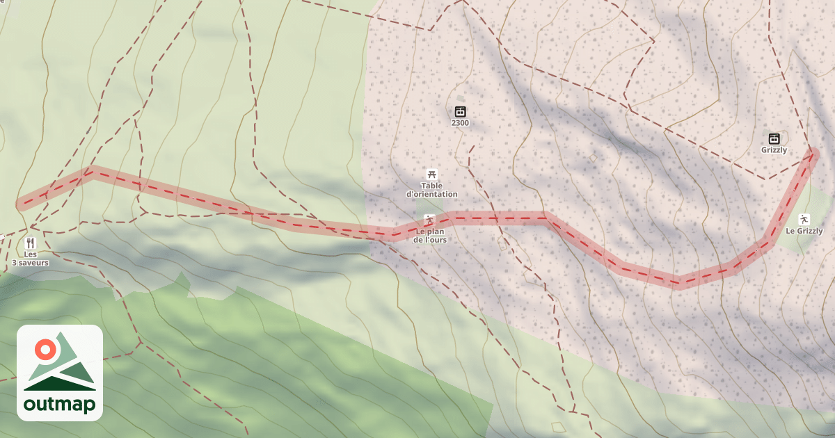 Map of Écureuils