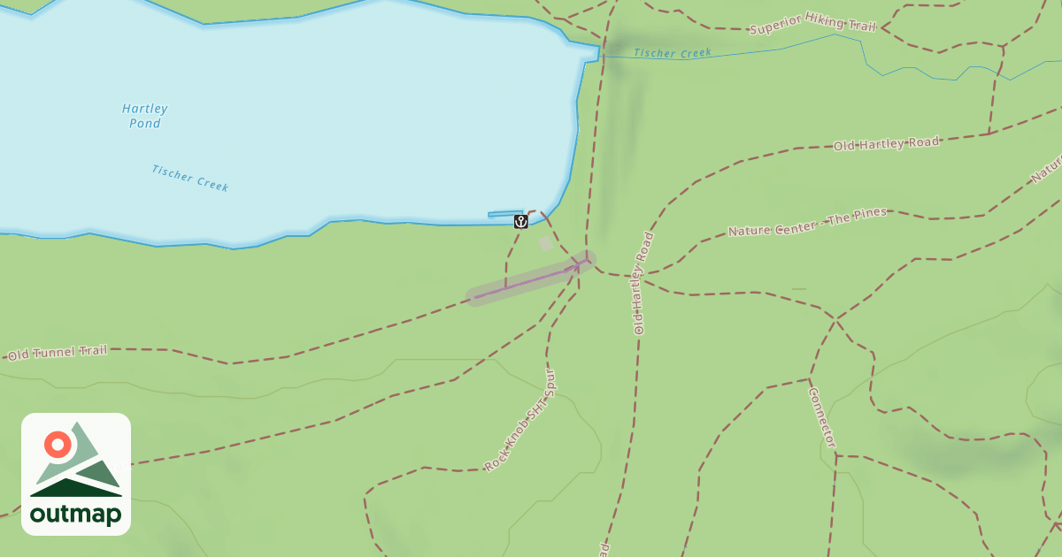 Map of Superior Hiking Trail