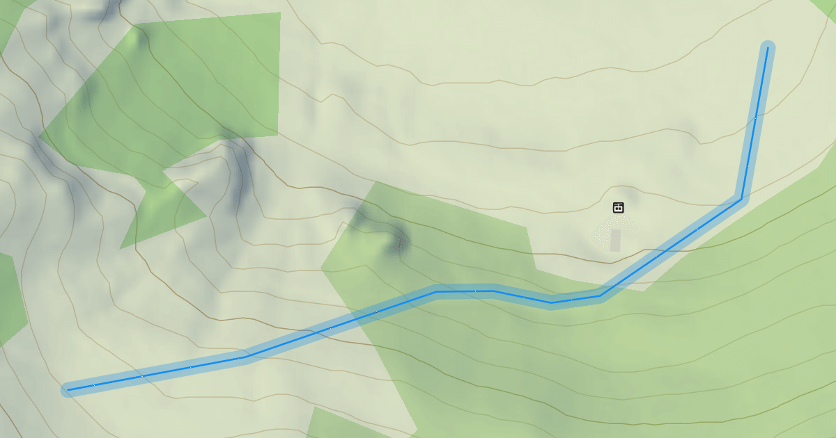 Map preview of Spring Gap Road