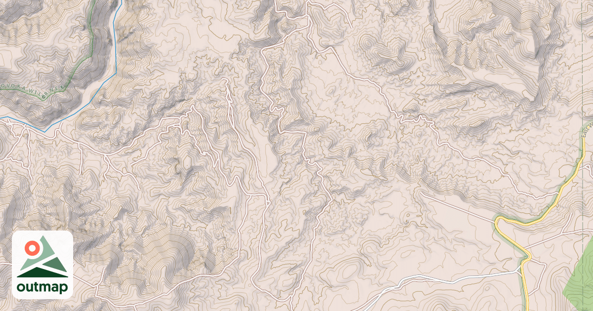 Map of SOUTH WALKER