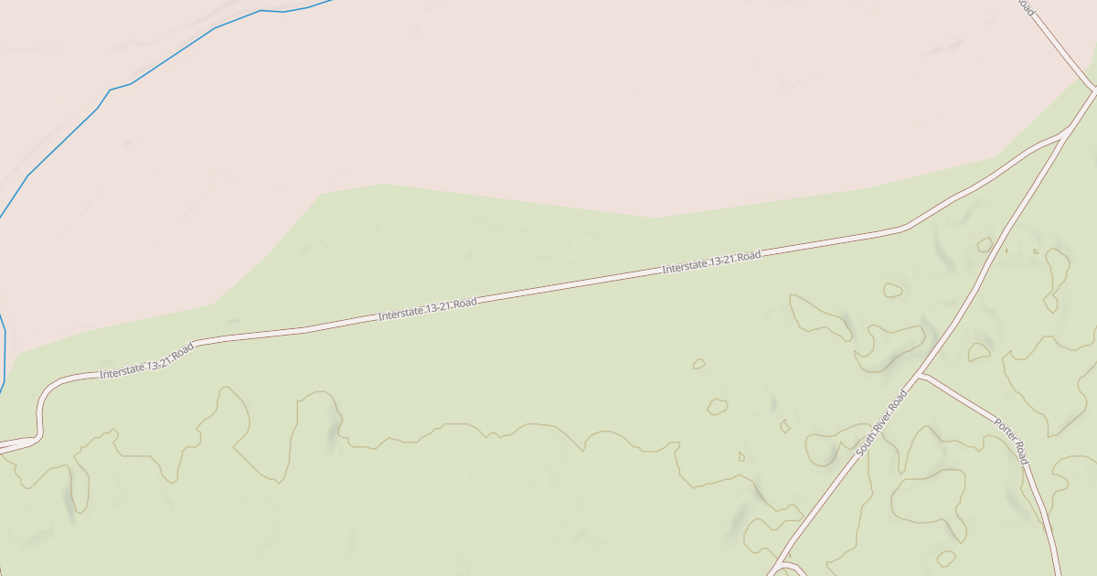 Map preview of INTERSTATE 13-21