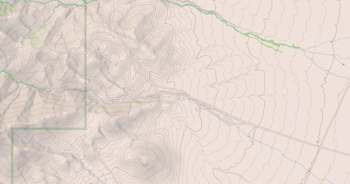 Map preview of WASH O'NEIL BASIN