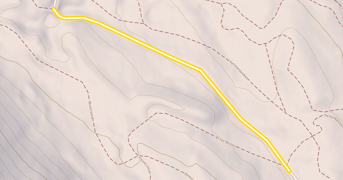 Map preview of National Forest Development Road 500