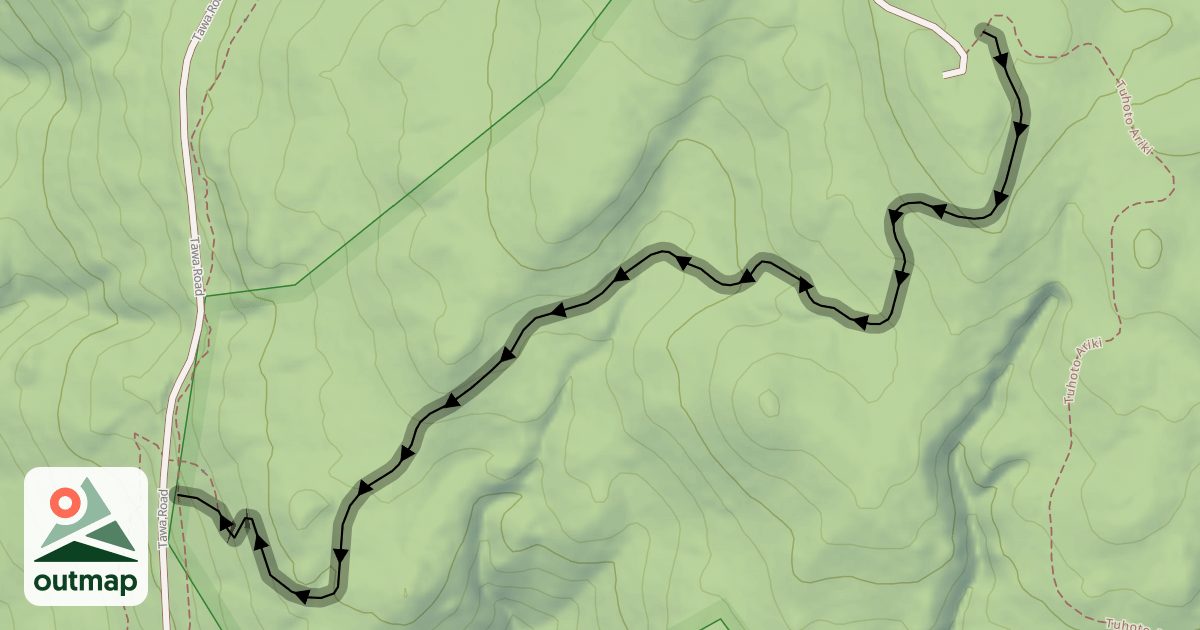 Map of Tihi O Tawa