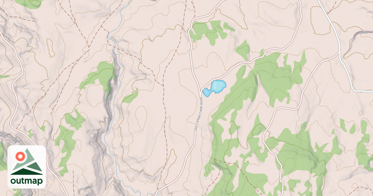 Map of Beauty Park Snowmobile