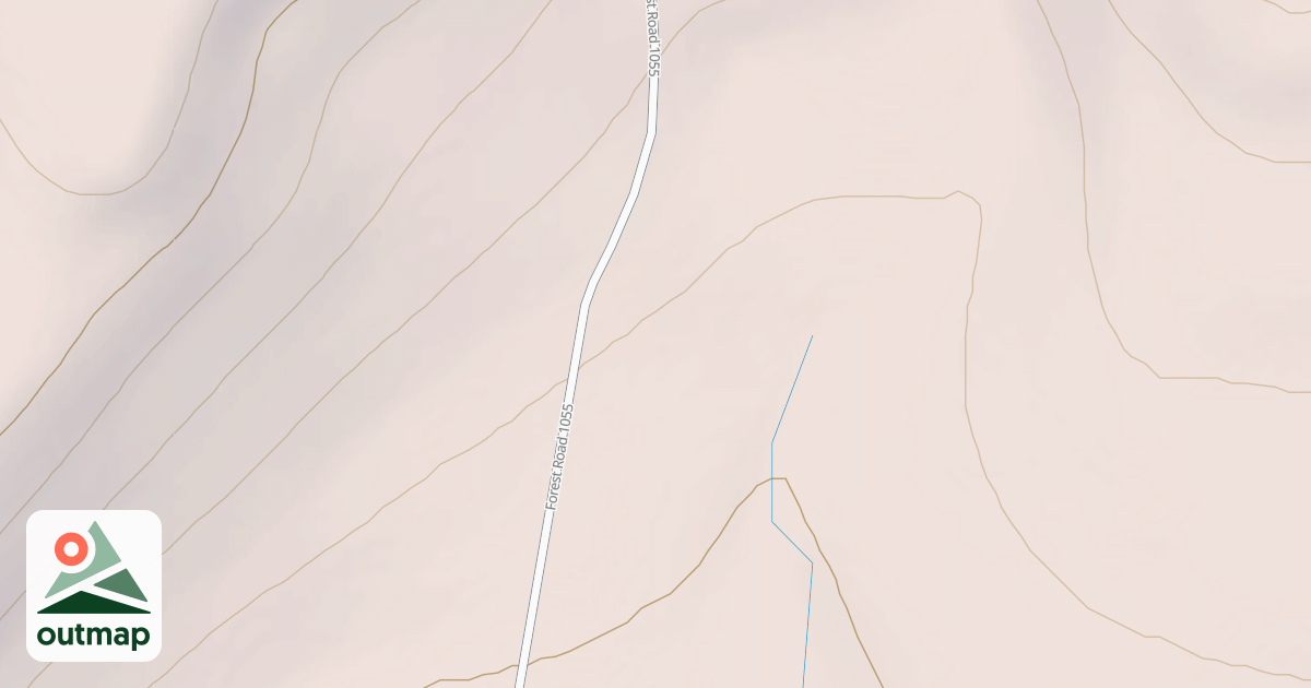 Map of USFS National Forest System Roads {97EE0B30-65A6-41B9-8AB0-B05CBC419E9F}