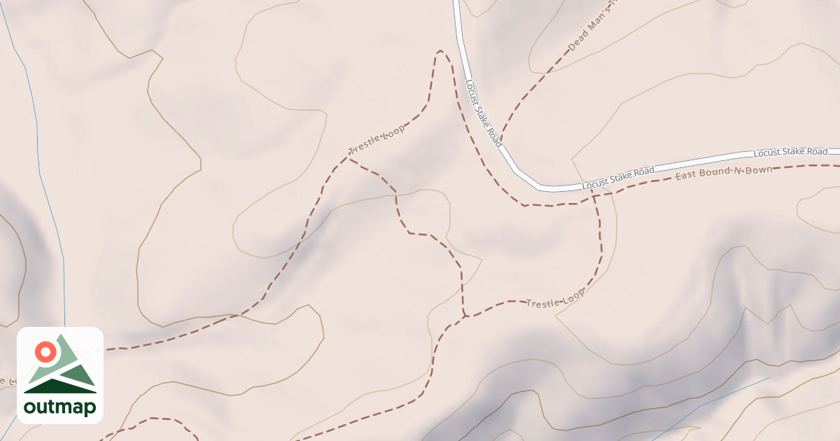 Map of Trestle  Loop Connector