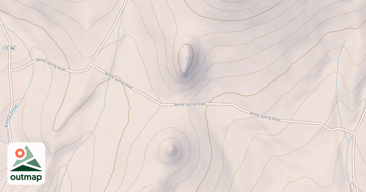 Map of BENNY SPRING