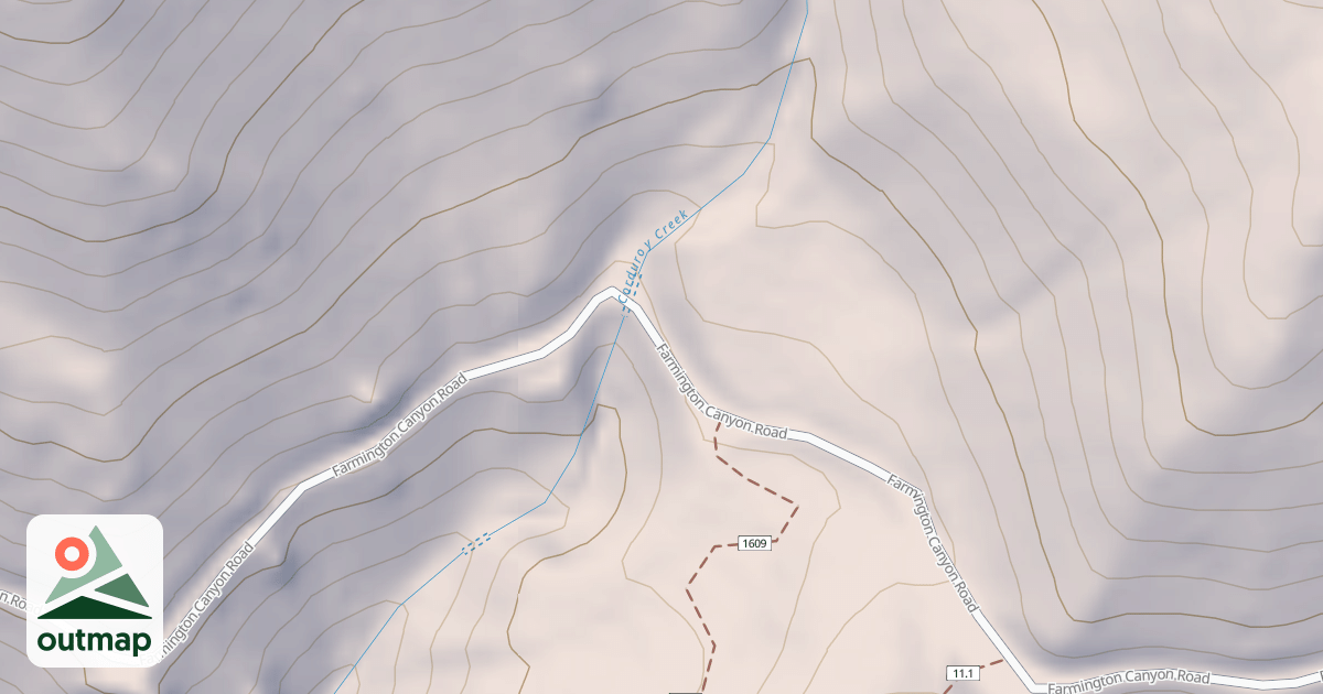 Map of Farmington Canyon Atv