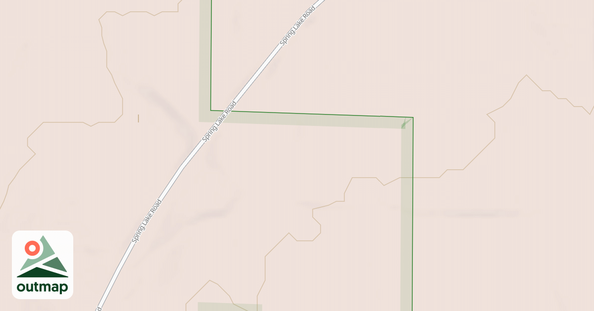 Map of USFS Motor Vehicle Use Map Roads {6C92B861-5DB8-4398-9D68-665E7DAC04E0}