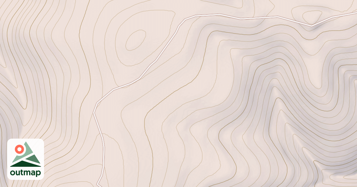 Map of Elk Peak