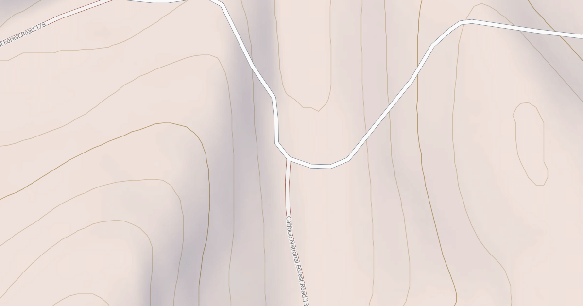 Map preview of Dry Fork - Meadow Springs