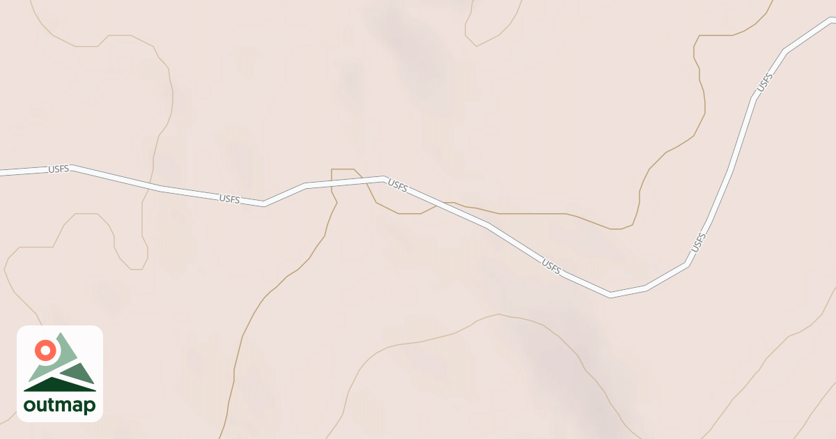 Map of Lower Cone Road