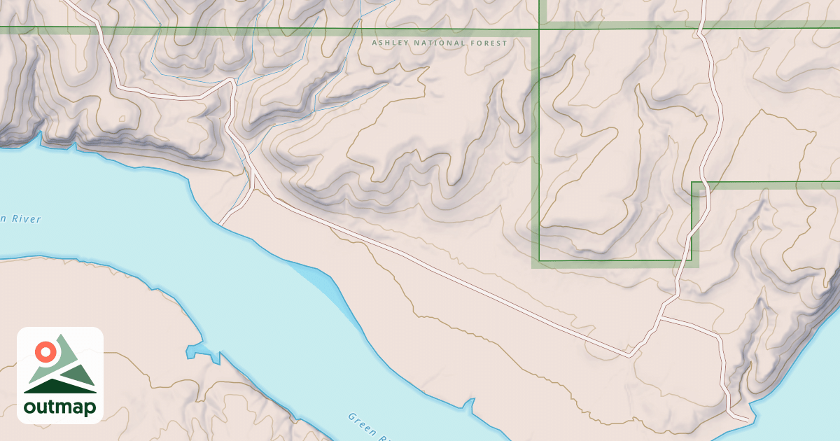 Map of SPRINGS DRAW COMPLEX A-D